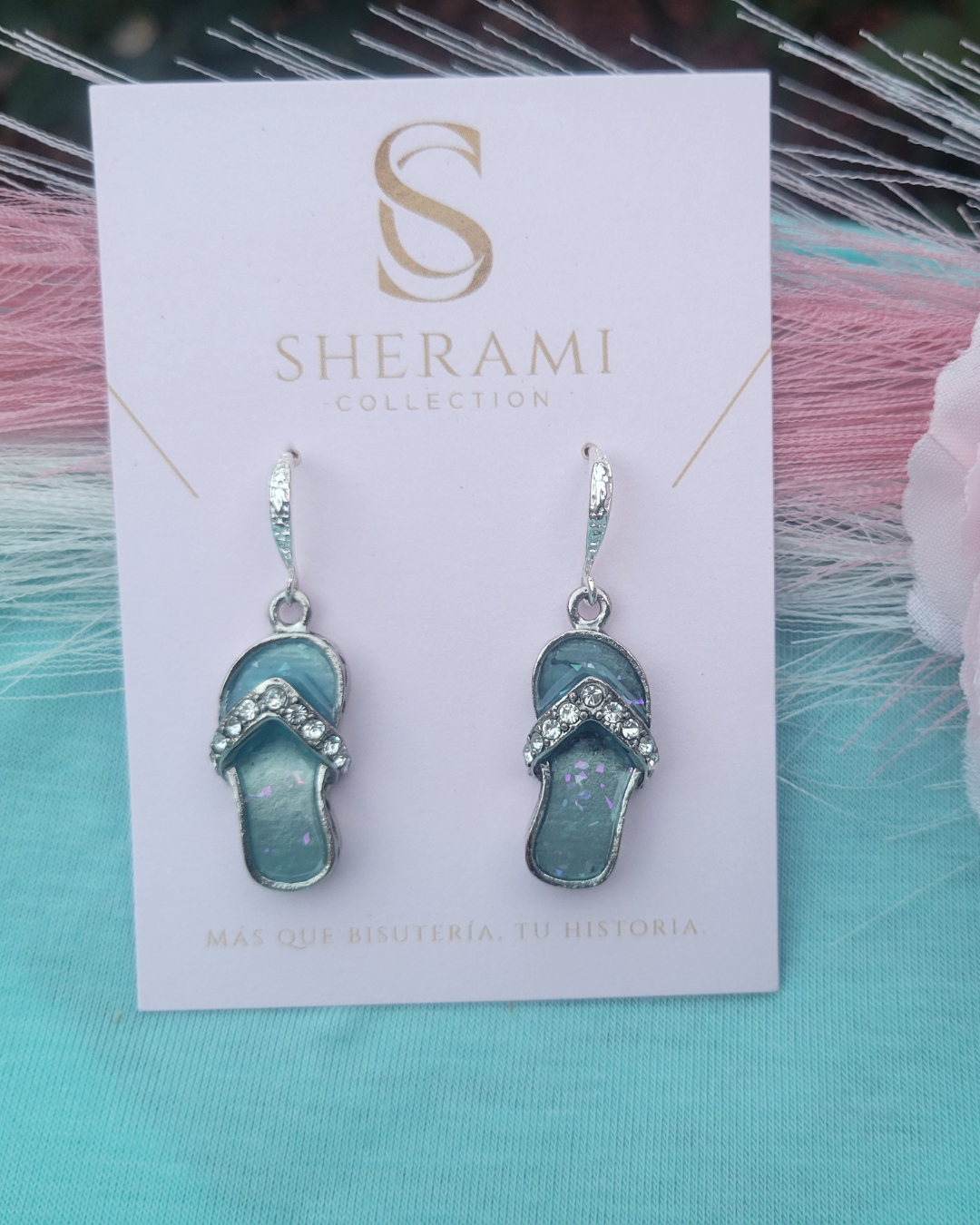 Aretes de chanclas de playa por Sherami Collection