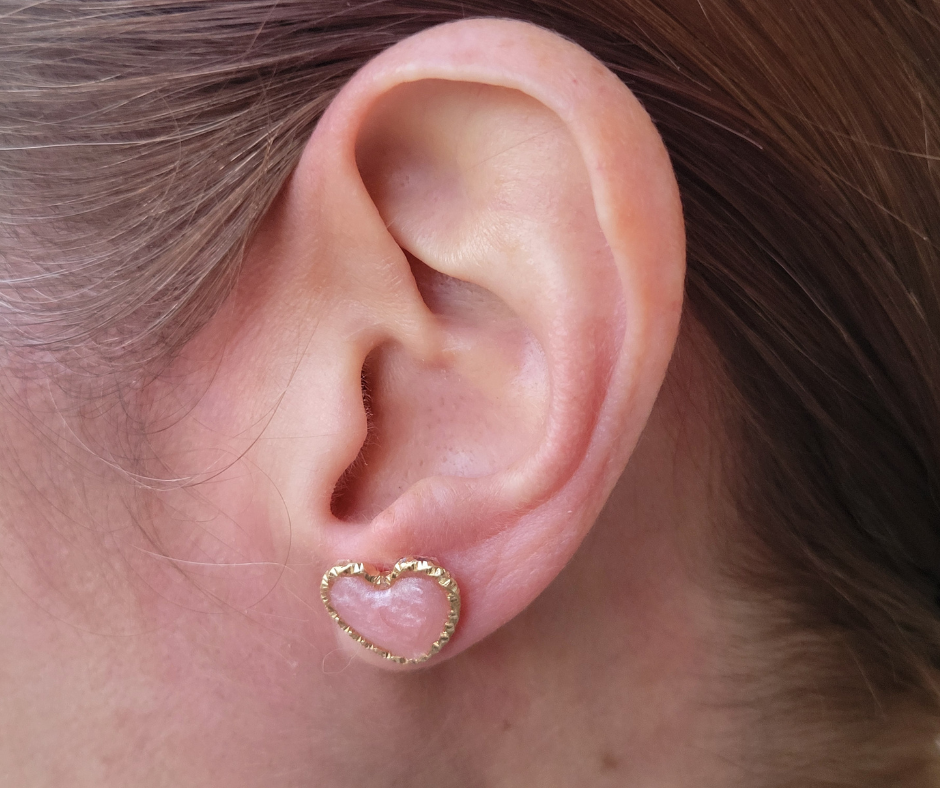 Heart Studs