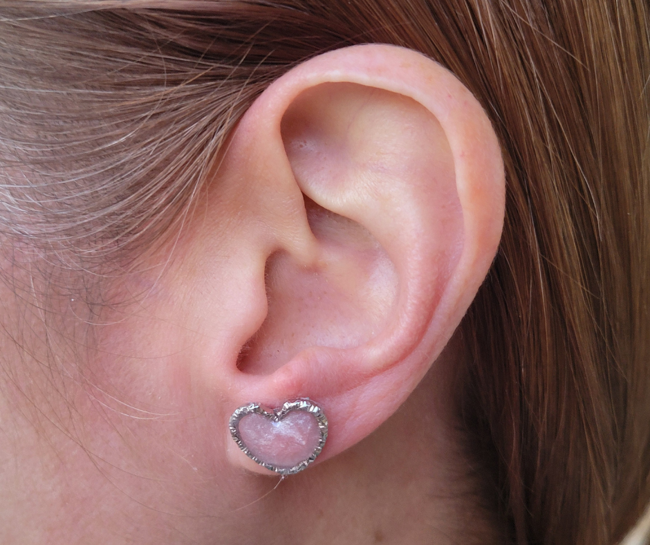 Heart Studs